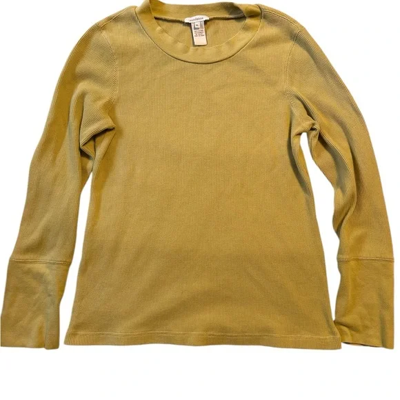 Sundance Mustard Long Sleeve Tee - Picture 1 of 3